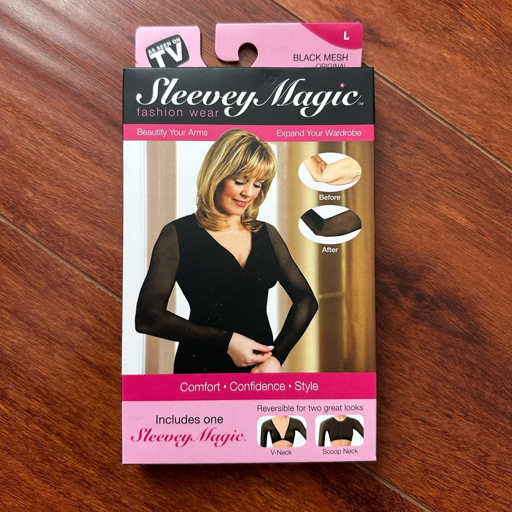 Black Mesh Compression Wear by Sleevey Magic